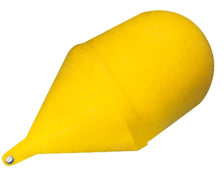 Boya esferica amarilla 800 mm.