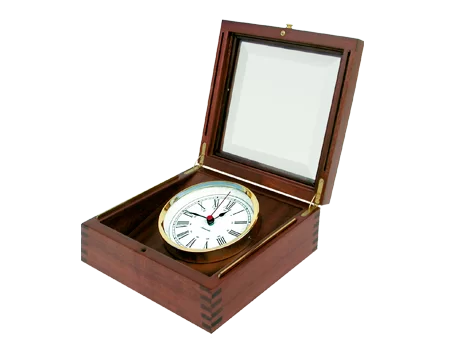 Cronometro caja madera96 mm