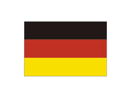 Bandera alemana de mano - 45x35