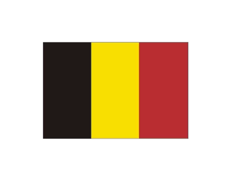 Bandera belgica 0,45x0,35
