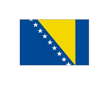 Bandera bosnia herzegovina muy grande