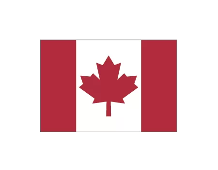 Bandera canadá pequeña - 1,00x0,70