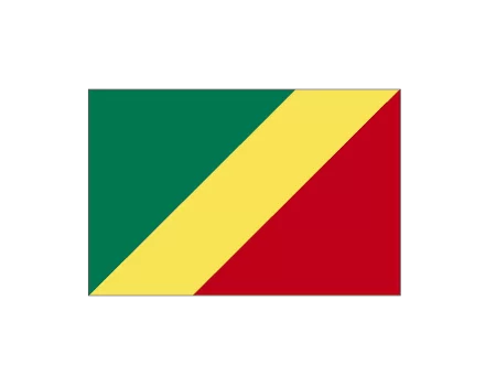 Bandera de la república del congo - 3,00x2,00