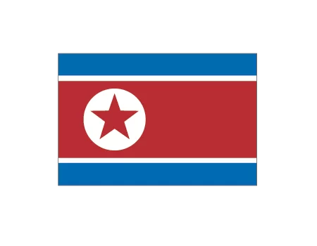 Bandera norcoreana - 3,00x2,00