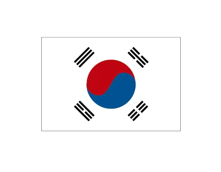 bandera de corea