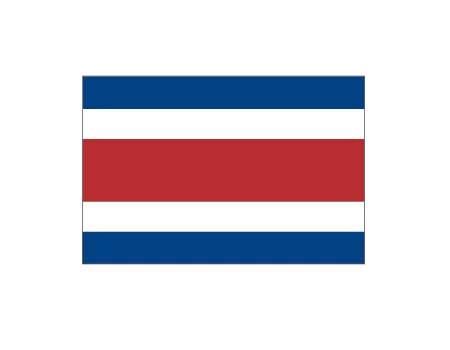 Bandera costa rica civil - s/e 0,60x0,40