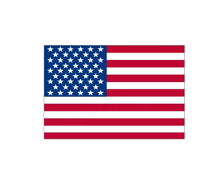 Bandera norteamericana - eeuu 0,45x0,35