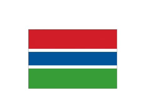 Bandera gambia 0,60x0,40
