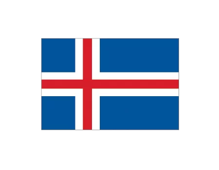 Bandera islandia 1,00x0,70