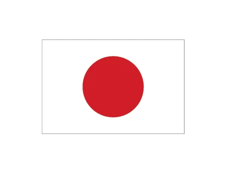 Bandera japon 0,45x0,35