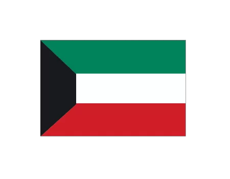Bandera kuwait 1,00x0,70
