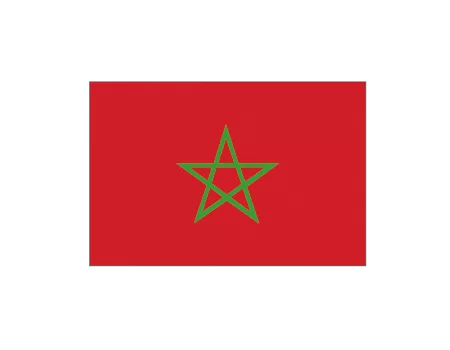 Bandera marruecos 0,30x0,20