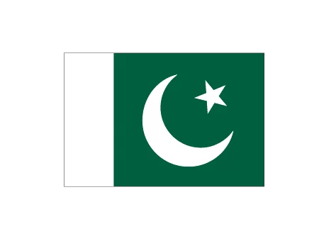 Bandera pakistan 0,60x0,40