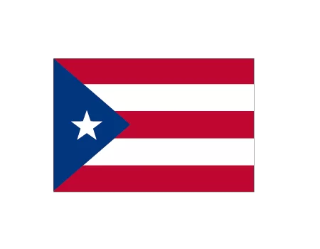 Bandera puerto rico 1,00x0,70