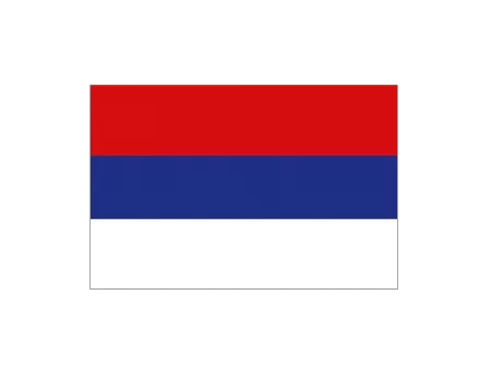 Bandera serbia 0,60x0,40