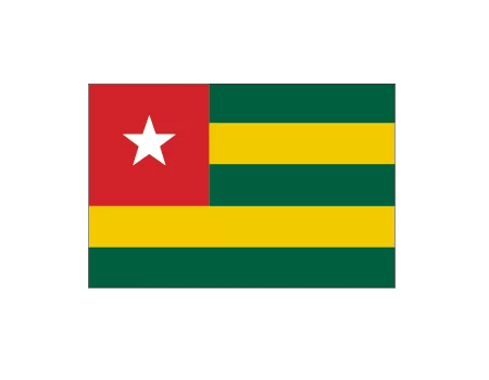 Bandera togo 0,60x0,40