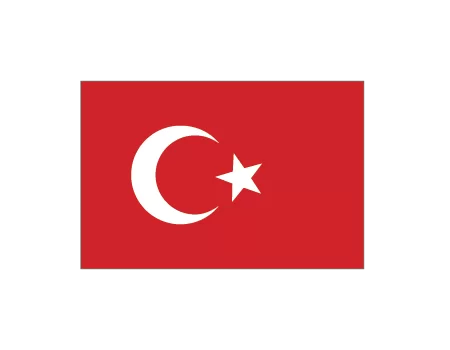 Bandera turquia 0,30x0,20