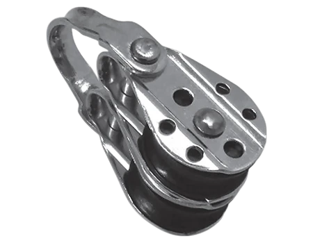 Polea doble fija 10mm