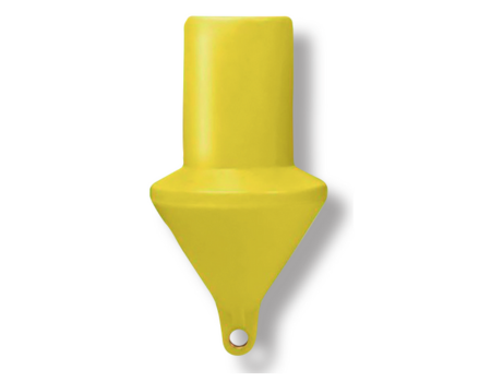Boya de balizamiento Cilíndrica. Amarillo. Flotabilidad 290kgs