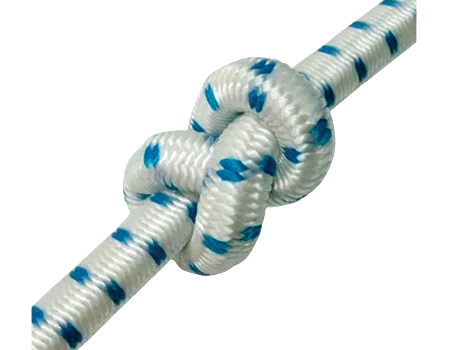 Cordón Elástico 3mm. Blanco Moteado