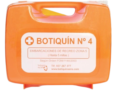 Botiquín naval de recreo