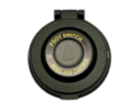 Interruptor pulsador Gris/Negro DOWN