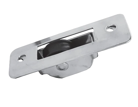 Polea empotrable de acero inoxidable 03 mm.