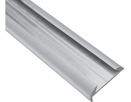 Perfil de aluminio anodizado. 38 mm . 3mts