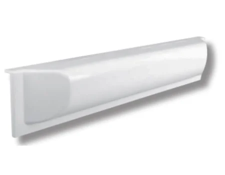 Defensa pantalán PONTOON Recta. Blanca. 490 x 105 mm