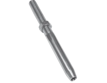 Terminal roscado para prensar cable M6 Ø3mm