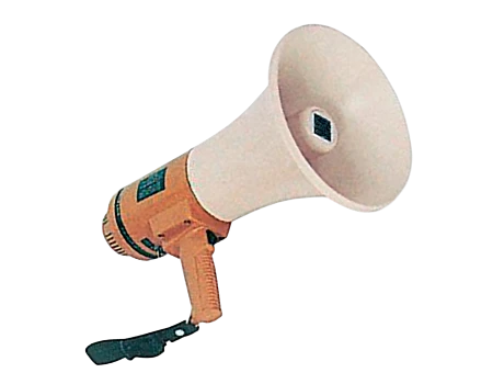 Megáfono eléctrico transitorizado