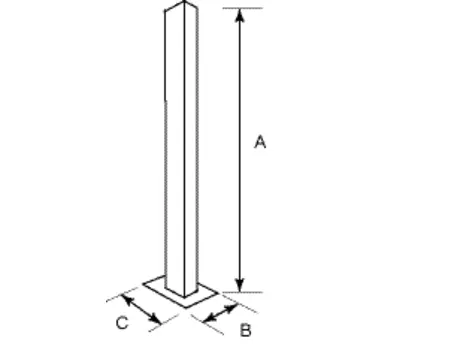 Soporte para contenedor aro salvavidas 1500 de 40