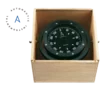 Compas c/caja madera 100 mm.c/certif