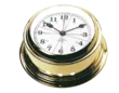 Reloj de telegrafia 220 mm. laton pulido
