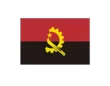 Bandera angola pequeña - 0,60x0,40