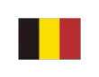 Bandera belgica 0,30x0,20