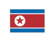 Bandera corea del norte - 1,50x1,00