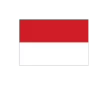 Bandera indonesia 1,00x0,70