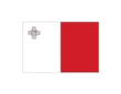 Bandera malta 0,60x0,40