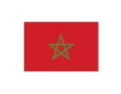 Bandera marruecos 0,30x0,20