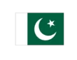 Bandera pakistan 1,00x0,70