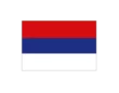 Bandera serbia 0,60x0,40