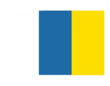 Bandera canarias 0,30x0,20
