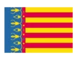Bandera c.valenciana 0,30x0,20